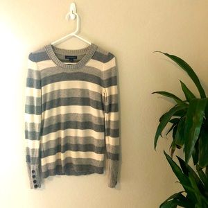 Banana Republic Cashmere striped sweater
